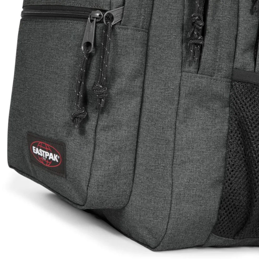 Eastpak Morius 15 inch laptop rugzak 34 liter black denim