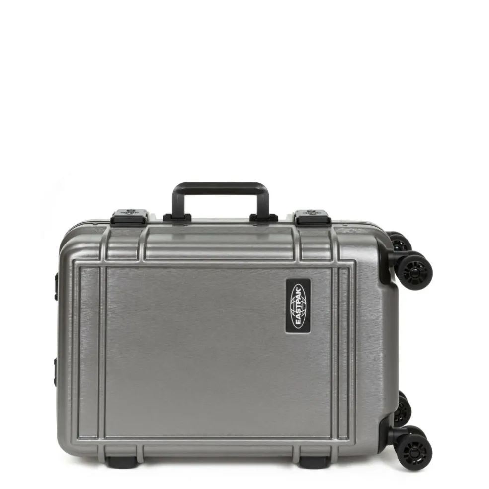 Eastpak Resist'r S koffer brushed metal