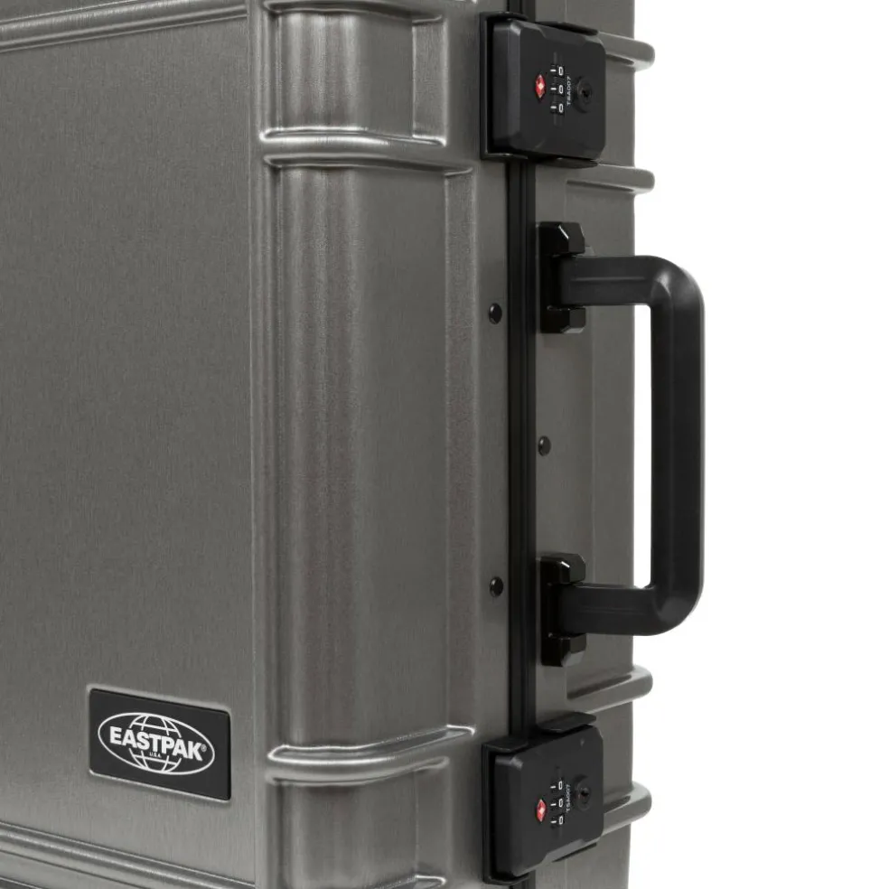 Eastpak Resist'r S koffer brushed metal