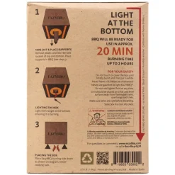 EAZYBBQ Family houtskool 1,6 kg