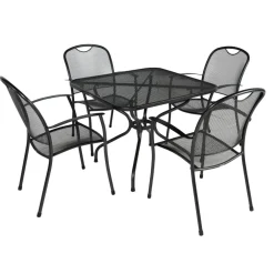 ENGARDEN by Kettler  Strek 90 x 90 Kos tuinset antraciet