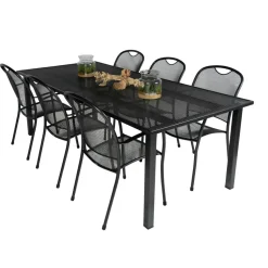 ENGARDEN by Kettler  Strek 220 Kos 6 tuinset antraciet