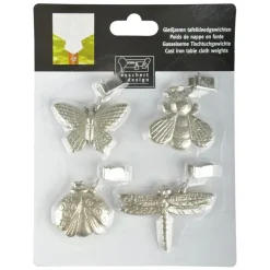 Esschert Design  Gietijzer tafelkleedgewichten assorti