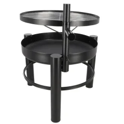 Esschert Design Vuurschaal S met bbq rooster