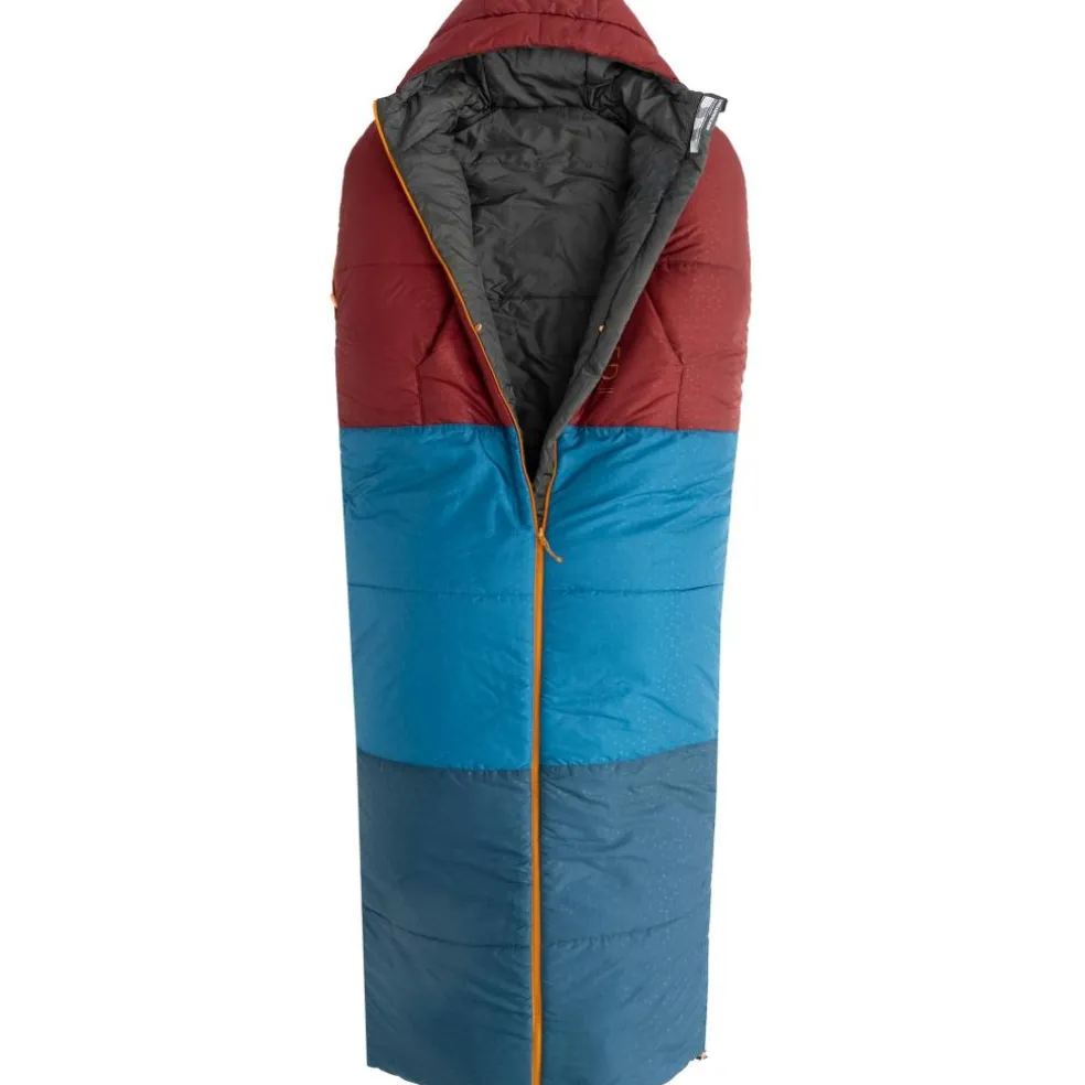 Exped Dreamwalker slaapzak burgundy - L