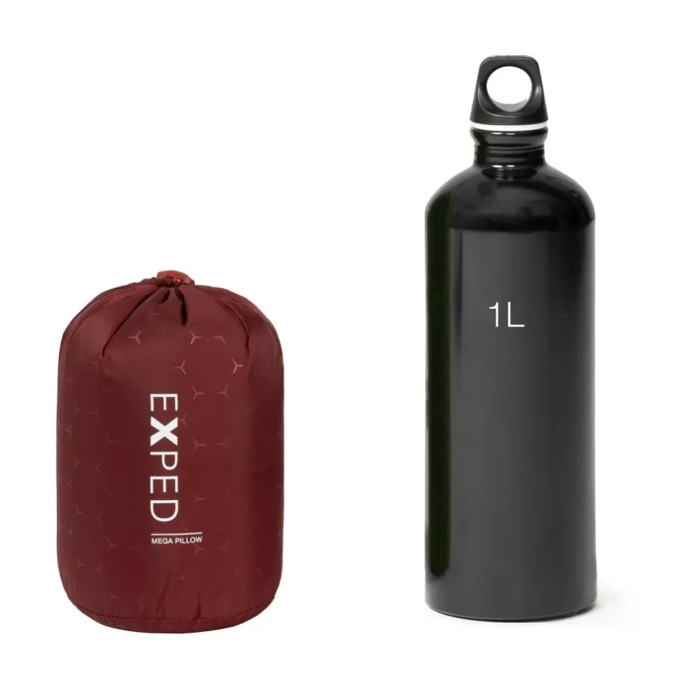 Exped Mega reiskussen burgundy red