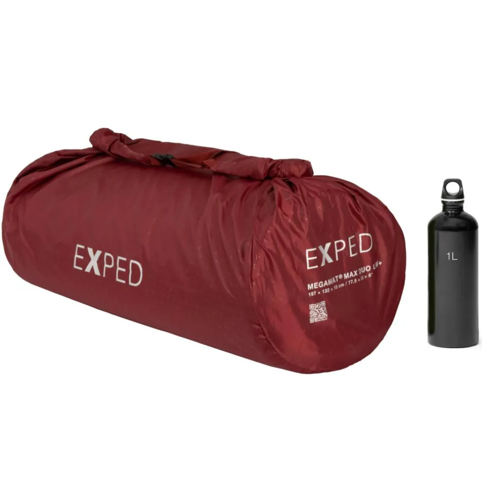 Exped MegaMat Max Duo LW+ slaapmat burgundy red