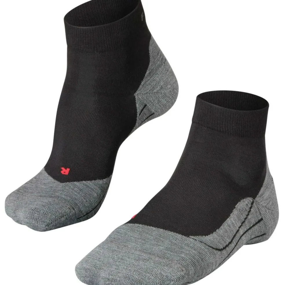 Falke RU4 Short hardloopsokken heren black mix