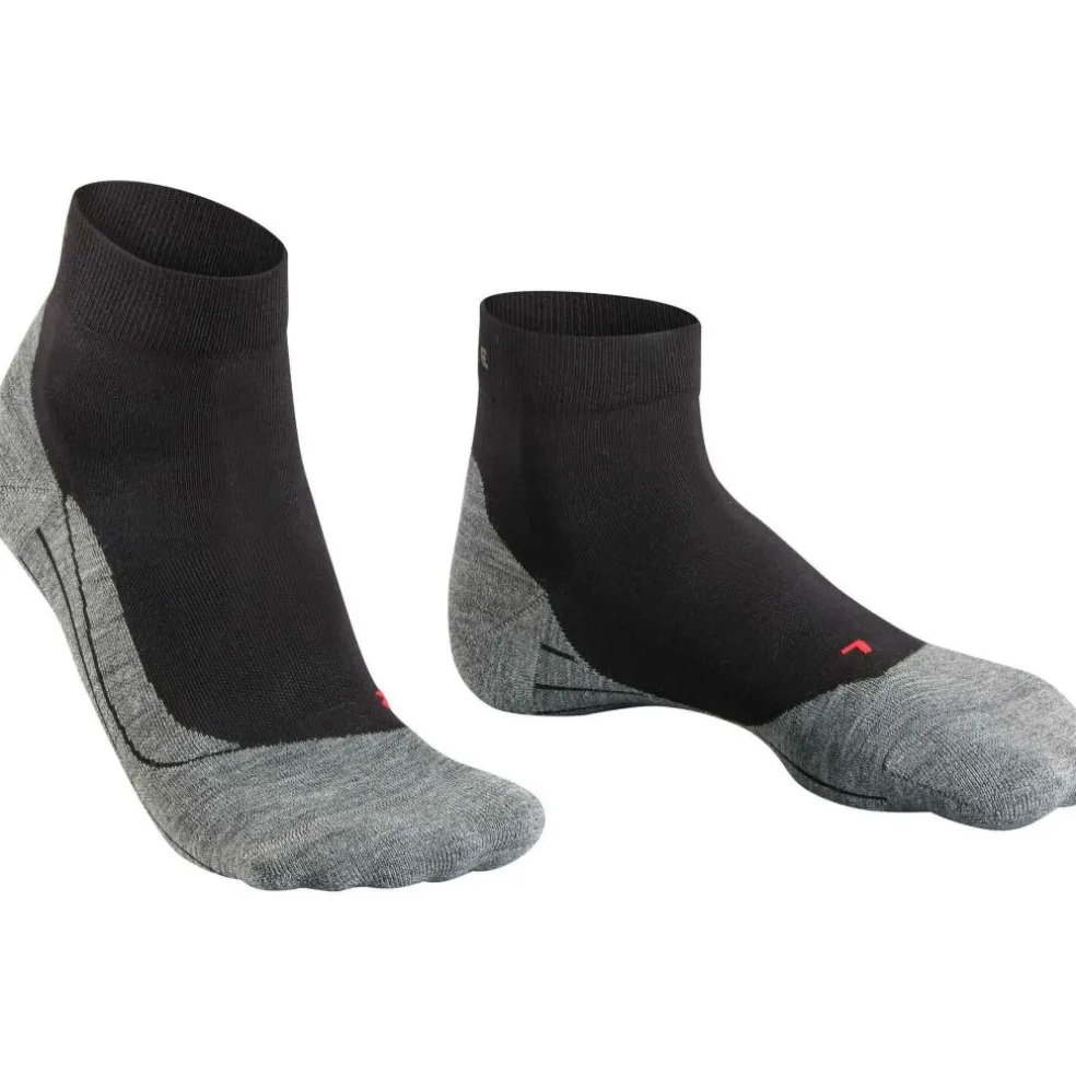 Falke RU4 Short hardloopsokken heren black mix