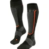 Falke SB2 snowboardsokken dames black mix