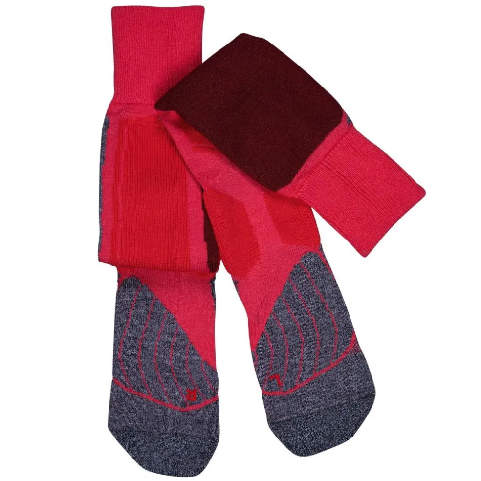 Falke SK1 Comfort skisokken dames rose