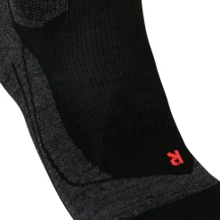 Falke SK Compression Energy skisokken dames black neon red