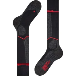 Falke SK4 Energizing Light skisokken heren black mix