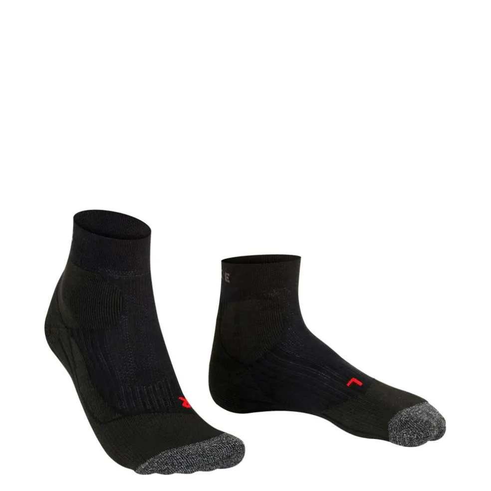 Falke TE2 Short tennissokken heren black