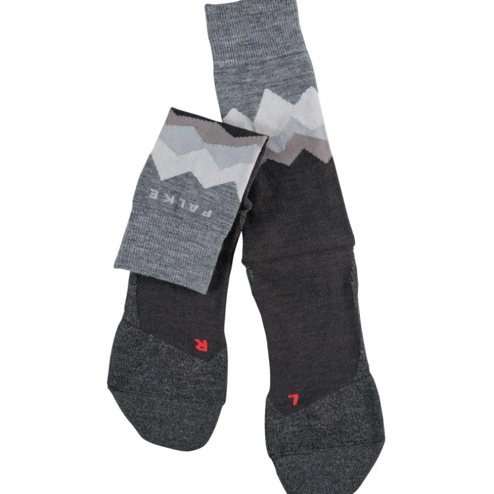 Falke TK2 Crest wandelsokken heren black