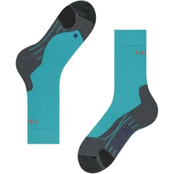 Falke TK2 Explore Cool wandelsokken dames turquoise
