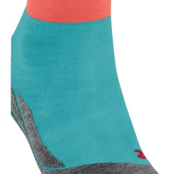 Falke TK2 Explore wandelsokken dames turquoise