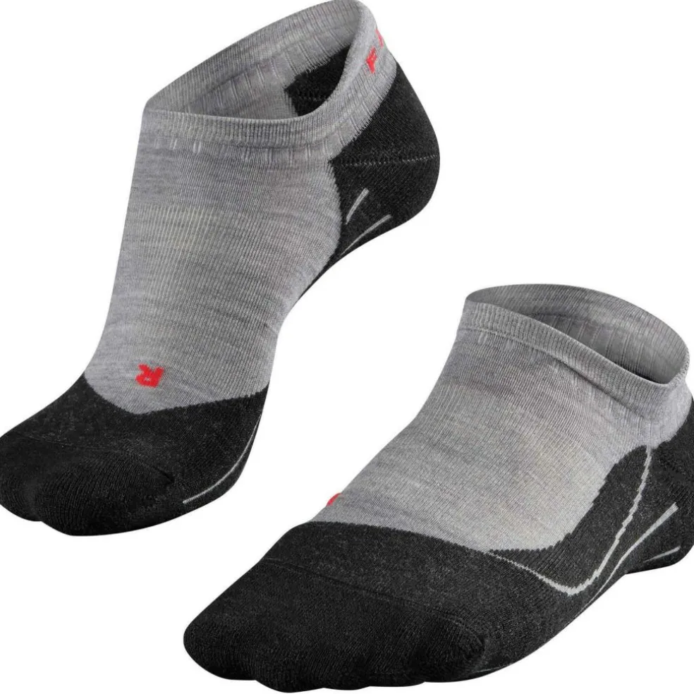 Falke TK5 Invisible wandelsokken heren light grey