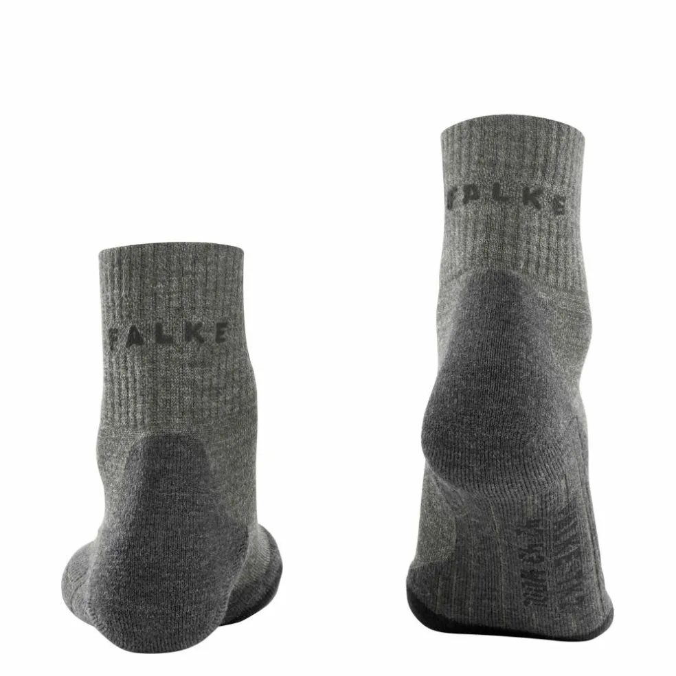 Falke TK2 Short Wool wandelsokken heren kitt mouline