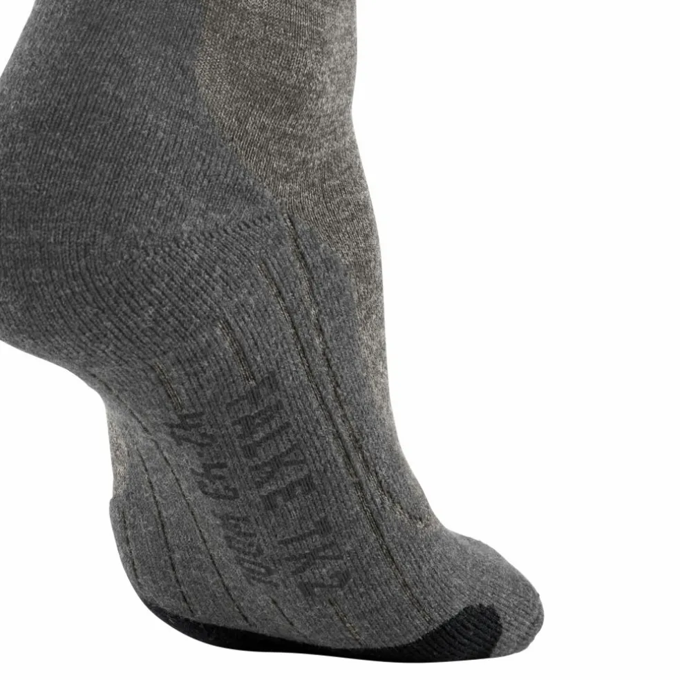 Falke TK2 Short Wool wandelsokken heren kitt mouline