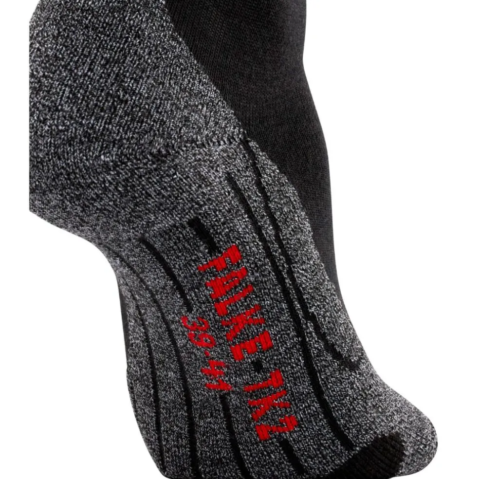 Falke TK2 wandelsokken heren mix black