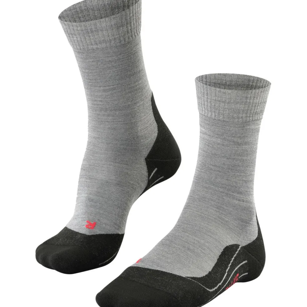Falke TK5 Wander wandelsokken heren light grey