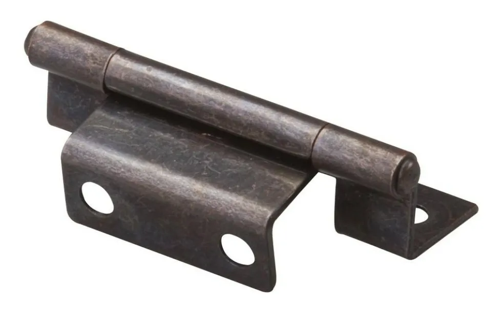 Fawo Kastscharnier dubbele knik 50 x 20 mm per 4 stuks Bruin