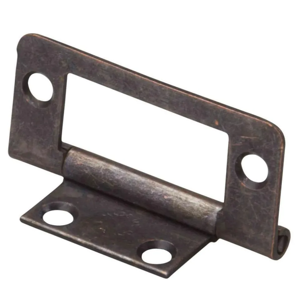 Fawo Vlak kastscharnier bruin 50 x 20 mm 4 stuks