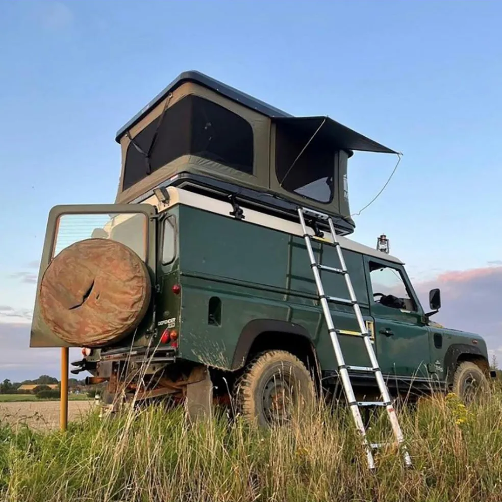 Femkes Rooftoptents Miles Starling daktent green