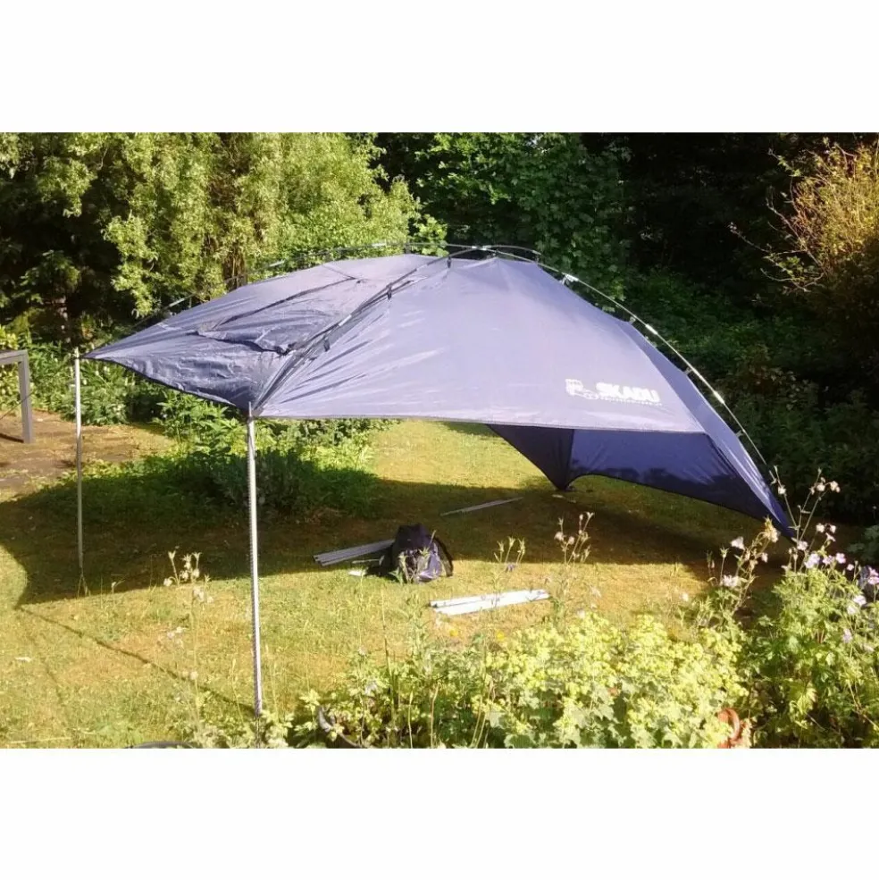 Femkes Rooftoptents Skadu Too luifel met zijwanden blue grey