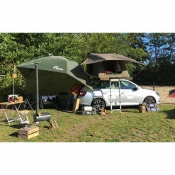 Femkes Rooftoptents Skadu Too luifel met zijwanden green