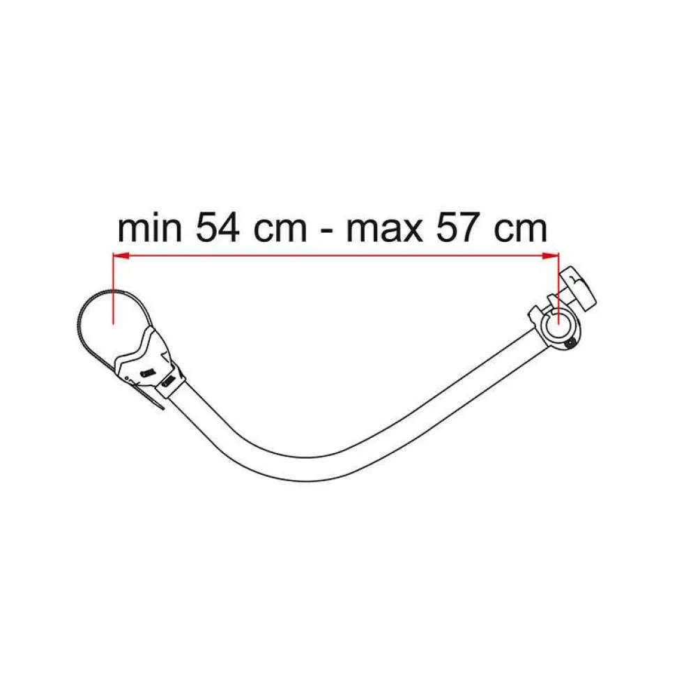 Fiamma Bike-Block Pro 4 Black fietsklem