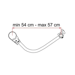 Fiamma Bike-Block Pro 4 Red fietsklem