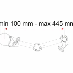 Fiamma Bike-Block Pro S D1 fietsklem aluminium