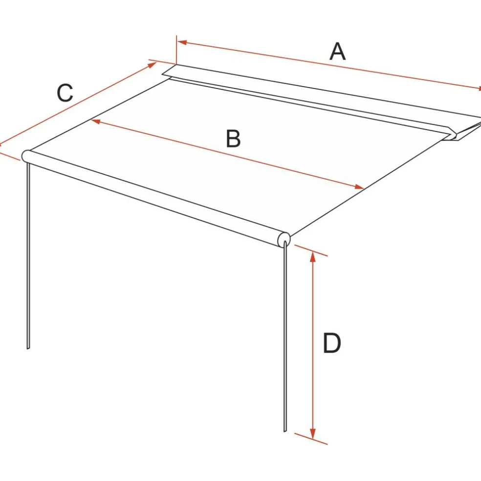 Fiamma CaravanStore 440 XL zakluifel - Royal Grey
