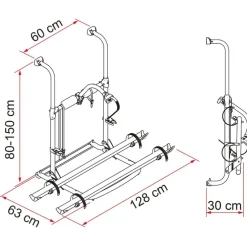 Fiamma Carry Bike UL fietsendrager black restyling