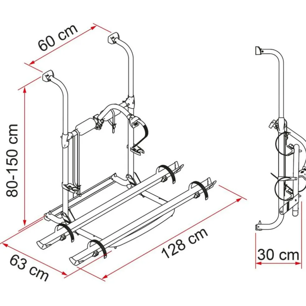 Fiamma Carry Bike UL fietsendrager black restyling