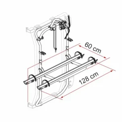 Fiamma Carry-Bike Frame fietsendrager deep black