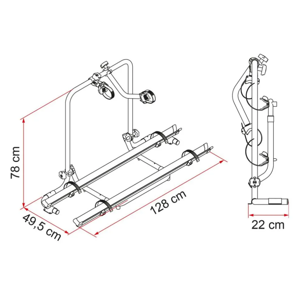 Fiamma Carry-Bike Garage Plus fietsendrager