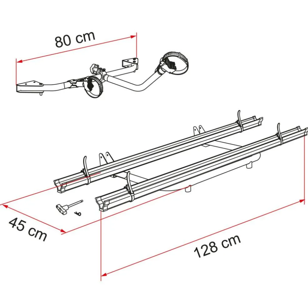 Fiamma Carry-Bike Garage Standard fietsendrager