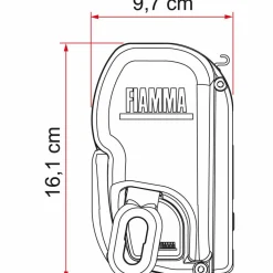Fiamma F45 L 450 cassetteluifel titanium - Royal Grey