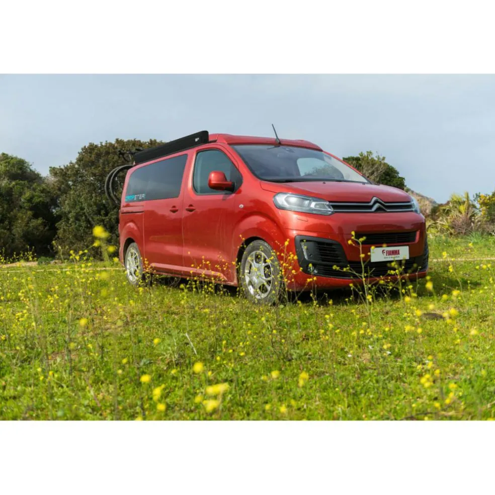 Fiamma F45 S 190 cassetteluifel deep black - Royal Grey