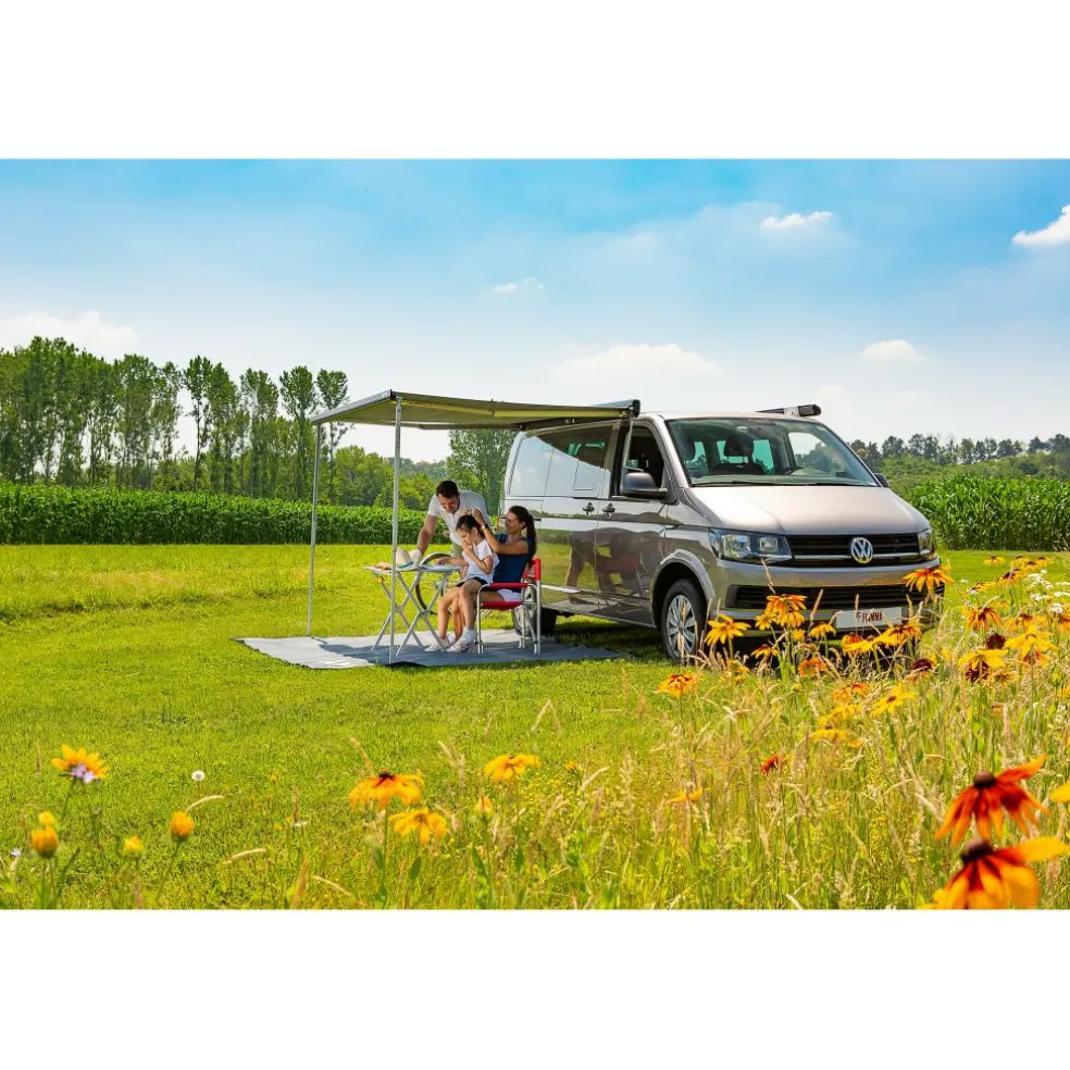 Fiamma F45 S 375 cassetteluifel deep black - Royal Grey