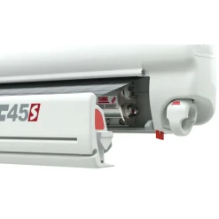 Fiamma F45 S 425 cassetteluifel polar white - Royal Grey