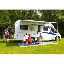 Fiamma F45 S 425 cassetteluifel polar white - Royal Grey