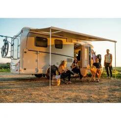 Fiamma F45 S 425 cassetteluifel polar white - Royal Grey