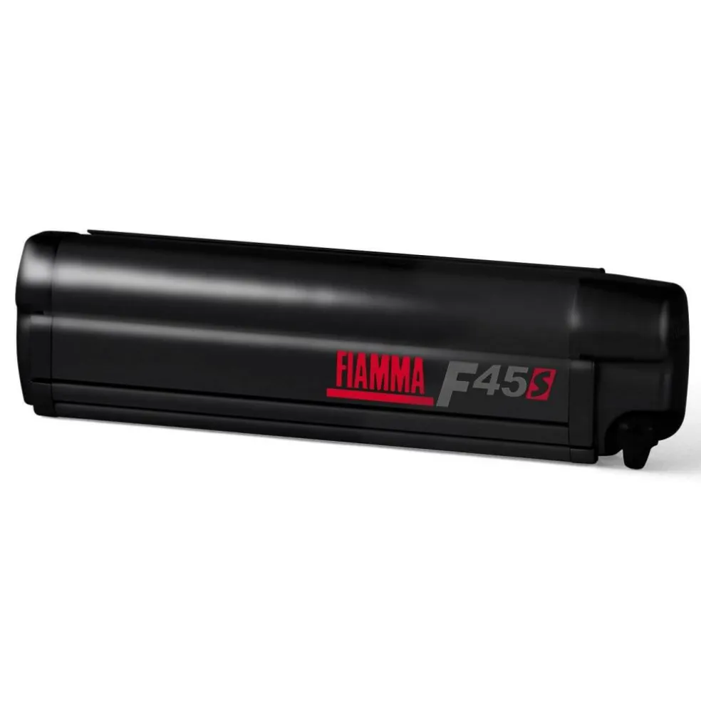 Fiamma F45 S 260 VW Multivan Transporter T5 T6 met C-rail cassetteluifel deep black - Royal Grey