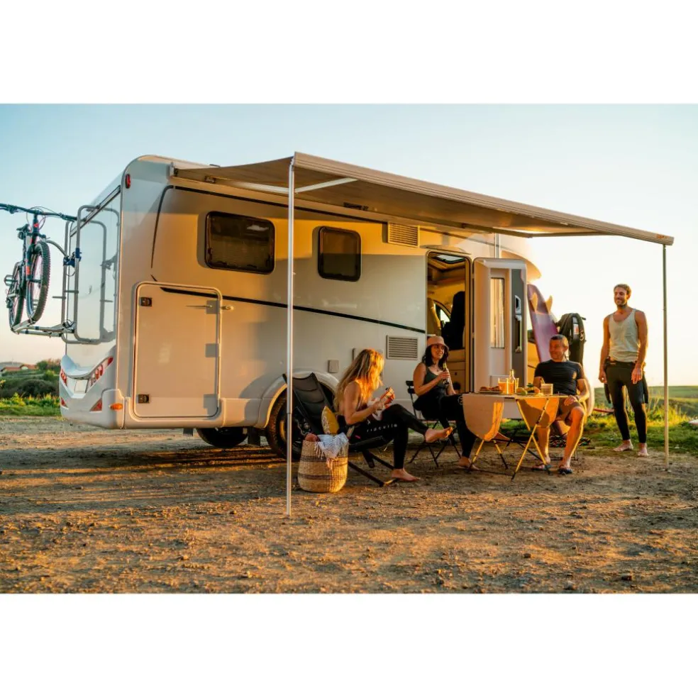 Fiamma F45 S PSA 260 cassetteluifel polar white - Royal Grey