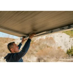 Fiamma F45 S PSA 260 cassetteluifel polar white - Royal Grey