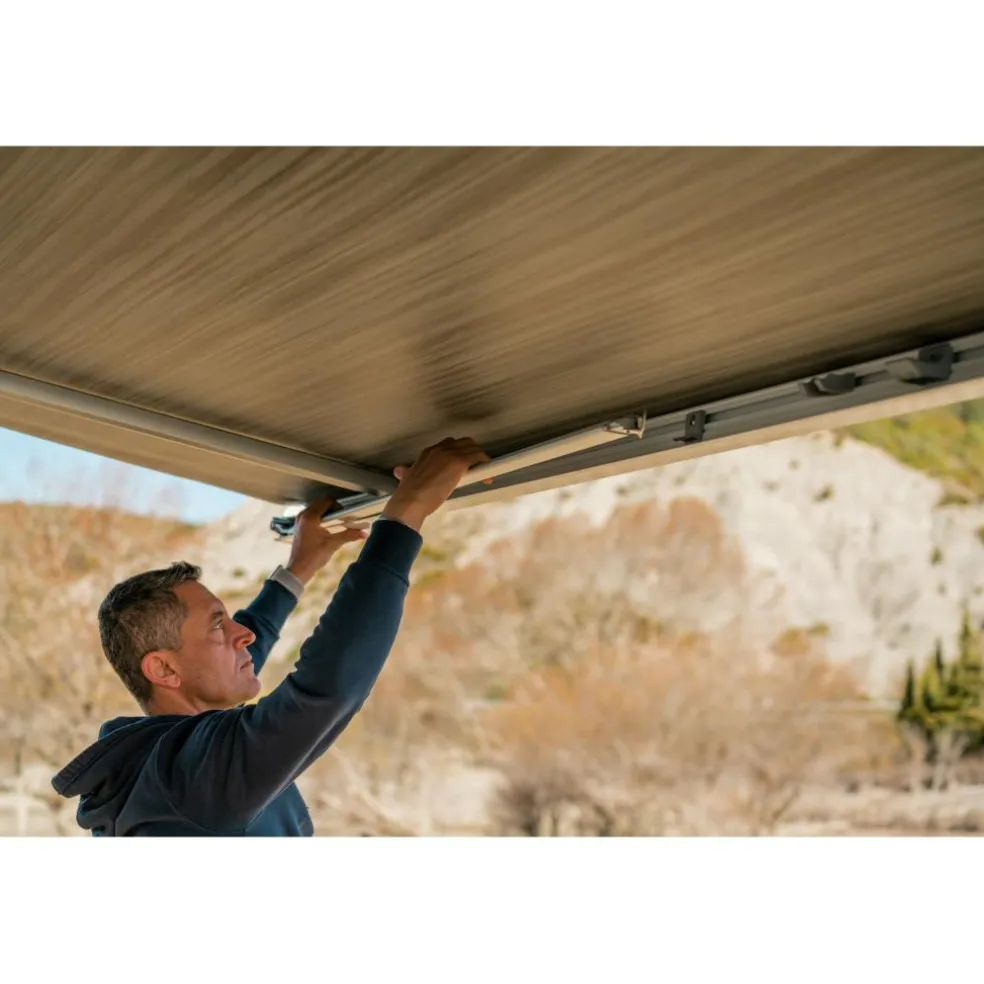 Fiamma F45 S PSA 260 cassetteluifel polar white - Royal Grey